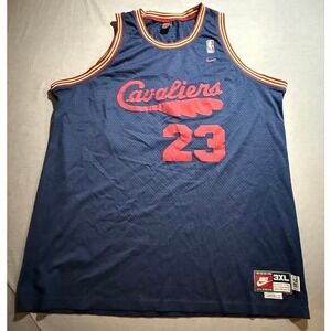 Vintage Nike Cleveland Cavaliers‎ LeBron James #23 Jersey 3XL Alternate